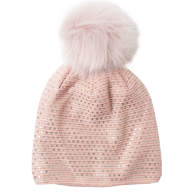 Дитяча зимова шапка в&#039;язана для дівчинки GSK-162 -  Детская шапка зимняя вязаная для девочки GSK-162