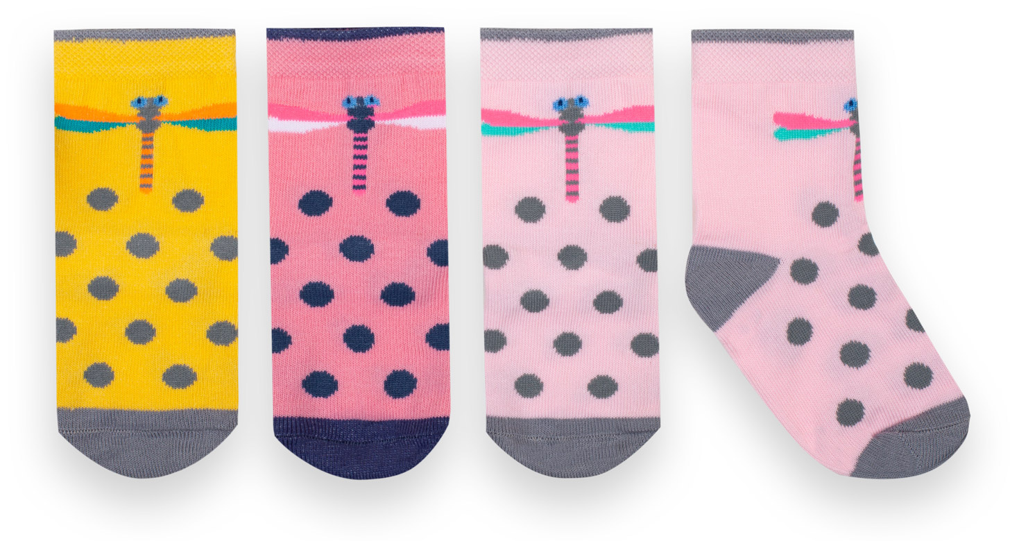 Дитячі шкарпетки для дівчинки NSD-168 демісезонні