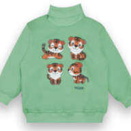 Дитячий светр для хлопчика SV-21-45-1 * Tiger * - Детский свитер для мальчика SV-21-45-1 *Tiger*