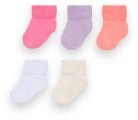 Дитячі шкарпетки для дівчинки NSD-276 махрові