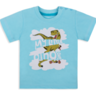 Дитяча футболка для хлопчика FT-20-13-1 *Технозавр* - Детская футболка для мальчика FT-20-13-1 *Технозавр*