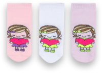 Дитячі демісезонні шкарпетки для дівчинки NSD-252