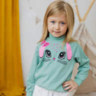 Дитячий светр для дівчинки SV-22-2-5 - Дитячий светр для дівчинки SV-22-2-5