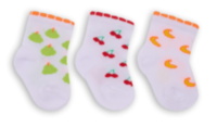 Дитячі шкарпетки для дівчинки NSD-105 ажурні