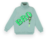Дитячий светр для дівчинки SV-21-83-1 *BRO*