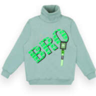 Дитячий светр для дівчинки SV-21-83-1 *BRO* - Детский свитер для девочки SV-21-83-1 *BRO*