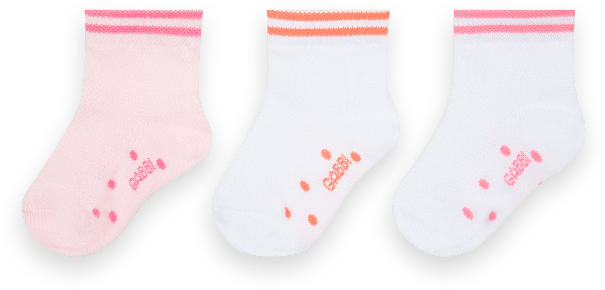 Дитячі шкарпетки для дівчинки NSD-239 із сіточкою