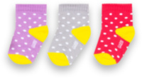 Дитячі демісезонні шкарпетки для дівчинки NSD-244