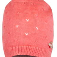 Дитяча демісезонна шапка в&#039;язана для дівчинки GSK-132 - Детская шапка демисезонная вязаная для девочки GSK-132