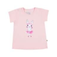 Дитяча футболка для дівчинки FT-26-21 - Дитяча футболка для дівчинки FT-26-21