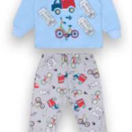 Дитяча піжама для хлопчика PGМ-21-12 *Гонки* - Детская пижама для мальчика PGМ-21-12 *Гонки*