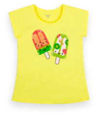 Дитяча футболка для дівчинки FT-21-7-2 *Біг дрім*