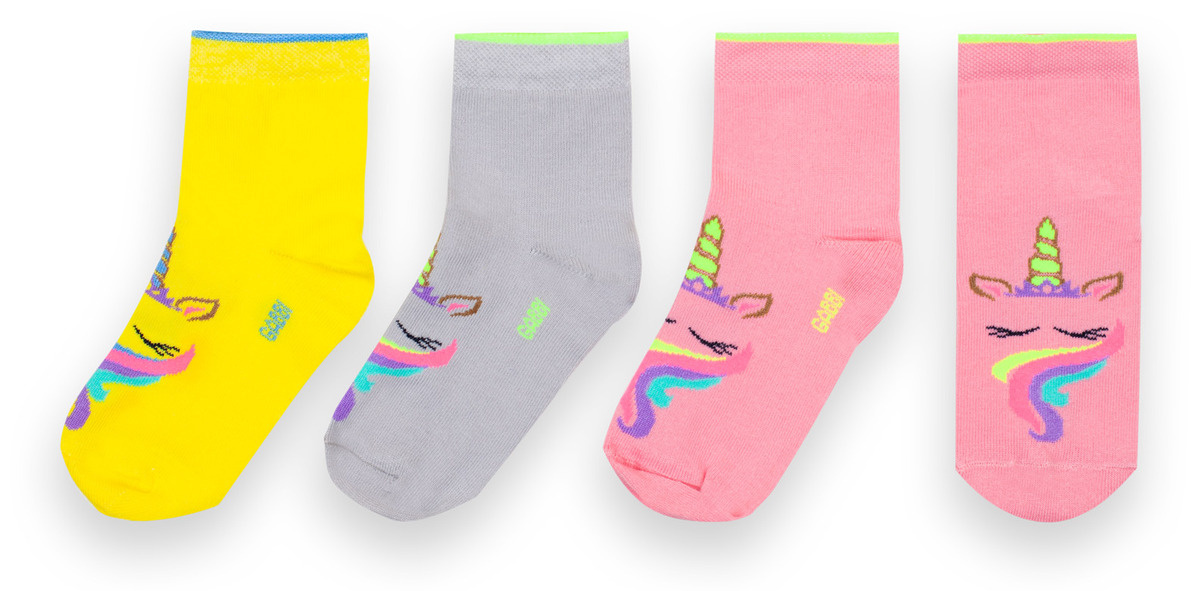 Дитячі шкарпетки для дівчинки NSD-193 демісезонні