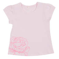 Дитяча футболка для дівчинки FT-R-2 *Трояндочки* -  Детская футболка для девочки FT-R-2 *Розочки*
