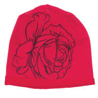 Дитяча шапка для дівчинки SK-R-1 *Трояндочки* - Детская шапка для девочки SK-R-1 *Розочки*