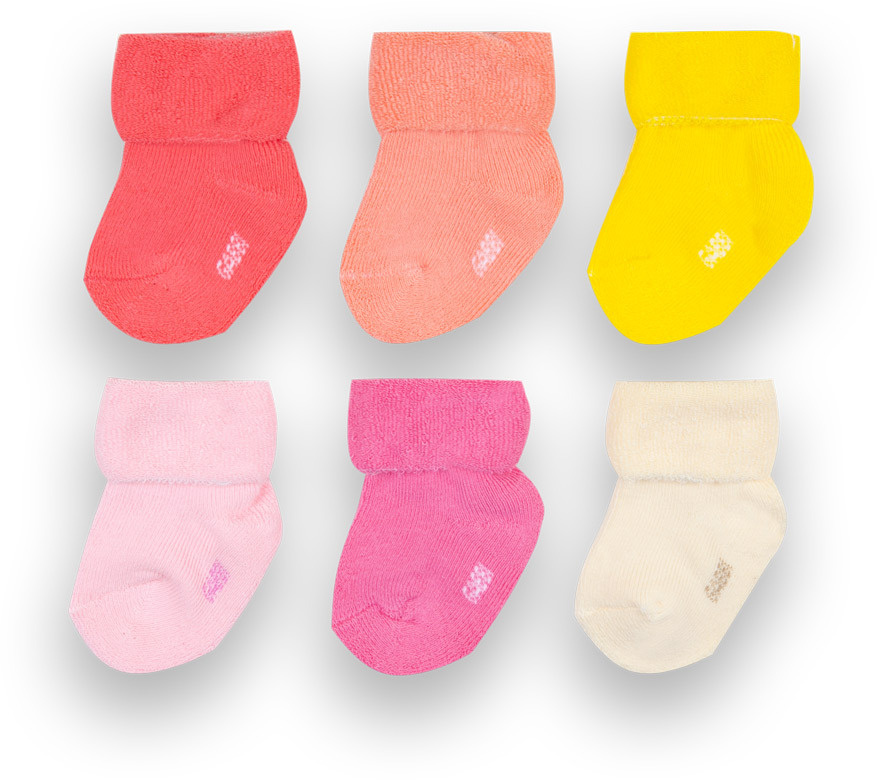 Дитячі махрові шкарпетки для дівчинки NSD-26