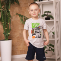 Дитяча футболка для хлопчика FT-21-6-2 *Супер кул*