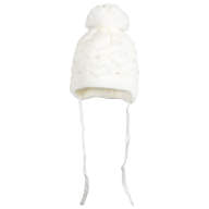 Дитяча шапка з вушками зимова в&#039;язана для дівчинки GSK-86 - Детская шапка зимняя вязаная для девочки GSK-86