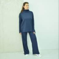Костюм жіночий (джемпер оверсайз + брюки палаццо) - Костюм жіночий (джемпер оверсайз + брюки палаццо)