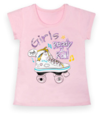 Дитяча футболка для дівчинки FT-22-13\1 *Girls*