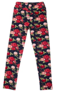 Дитячі брюки-джегінси для дівчинки *Троянди*