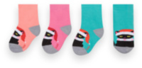 Дитячі махрові шкарпетки для дівчинки NSD-270