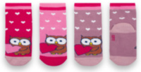 Дитячі шкарпетки для дівчинки NSD-129 махрові