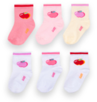 Дитячі шкарпетки для дівчинки NSD-172 демісезонні