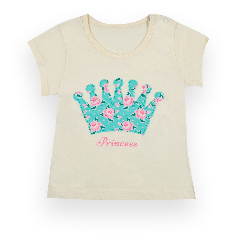 Детская футболка *Цветочная принцесса*