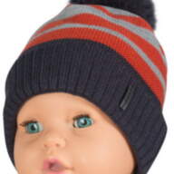 Детская шапка зимняя вязаная для мальчика GSK-81 -  Детская шапка зимняя вязаная для мальчика GSK-81