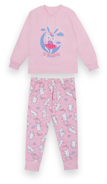 Детская пижама для девочки PGD-21-13 *Зайка*