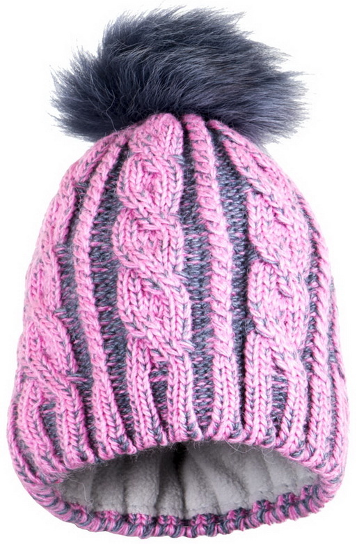 Детская шапка зимняя вязаная для девочки GSK-82