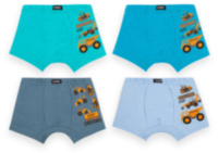 Детские трусы-шорты для мальчика SHM-21-6 *Бум Бурум* комплект (4 шт.)