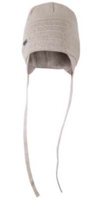 Детская шапка с ушками демисезонная вязаная для мальчика GSK-110