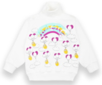 Детский свитер для девочки SV-20-22-1 *Радужное настроение*