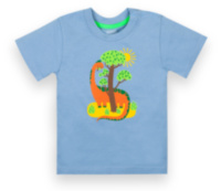 Детская футболка для мальчика FT-21-4-3 *Диноленд*