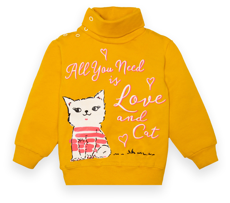 Детский свитер для девочки SV-22-2-1 *Cat*