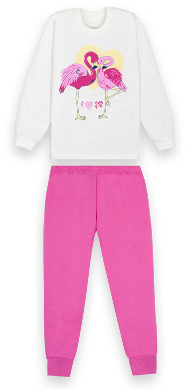 Детская пижама для девочки *Фламинго*