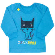 Детская футболка с длинными рукавами для мальчика FT-19-11 *Супергерой* - Детская футболка с длинными рукавами для мальчика FT-19-11 *Супергерой*