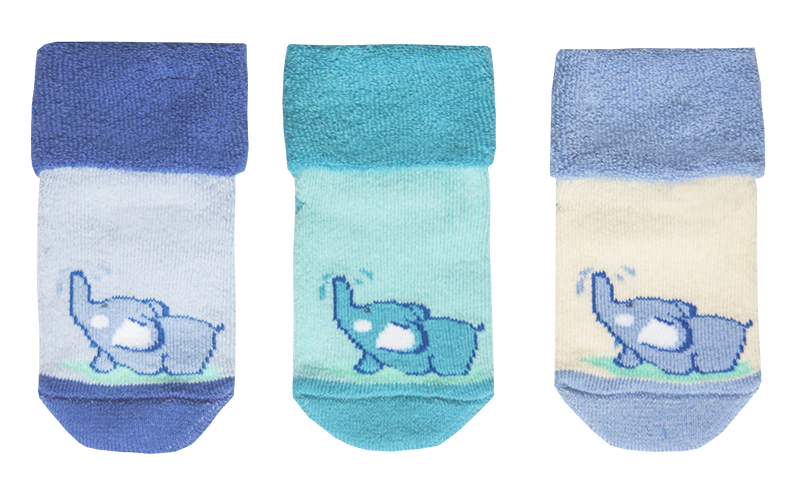 Детские носки для мальчика NSM-74 махровые