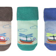 Детские носки для мальчика NSM-77 махровые - Детские носки для мальчика NSM-77 махровые