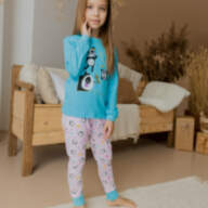 Детская пижама для девочки PGD-21-7 *Пандочки* - Дитяча піжама для дівчинки PGD-21-7 *Пандочки*