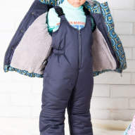 Детский костюм для мальчика тёплый *Зимушка-2* - Детский комплект для мальчика тёплый *Зимушка-2*