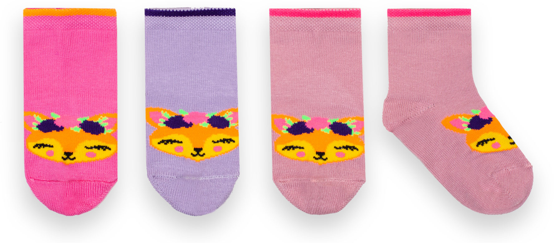 Детские носки для девочки NSD-165 демисезонные