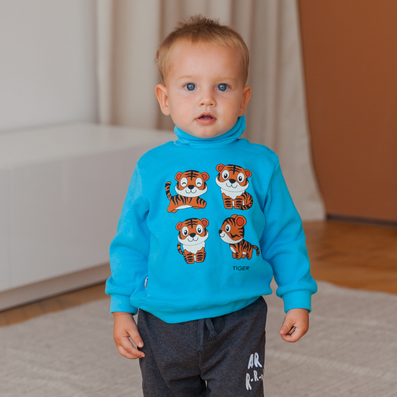 Детский свитер для мальчика SV-21-45-1 *Tiger*