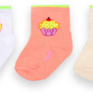 Детские носки для девочки NSD-177 демисезонные - Детские носки для девочки NSD-177 демисезонные