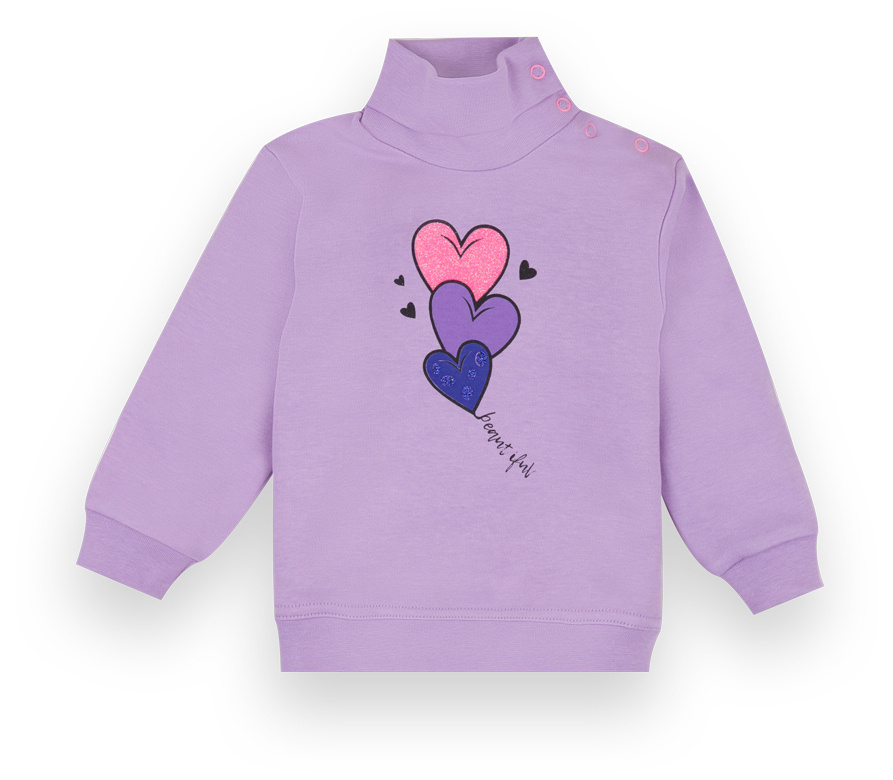 Детский свитер для девочки SV-21-35-1 *Love*
