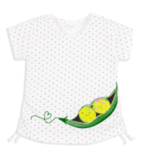 Детская футболка для девочки FT-20-14-1 *Тутти-Фрутти*