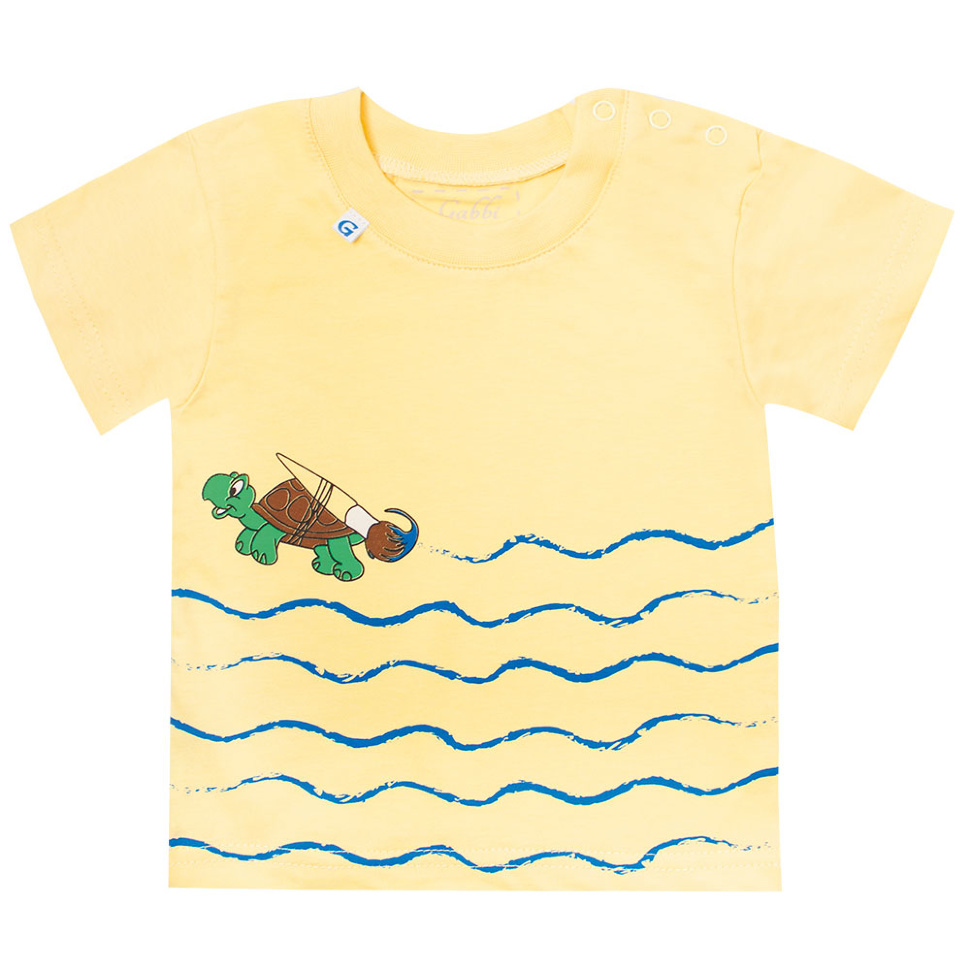 Детская футболка для мальчика FT-19-13-1 *Морская*