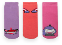 Детские носки для девочки NSM-376 махровые 